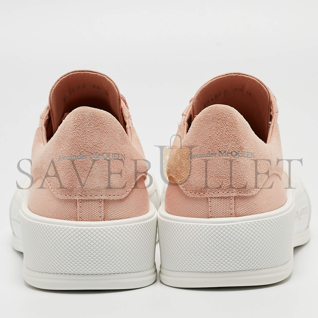 ALEXANDER MCQUEEN DECK CANVAS SNEAKERS 654593W4PQ19297