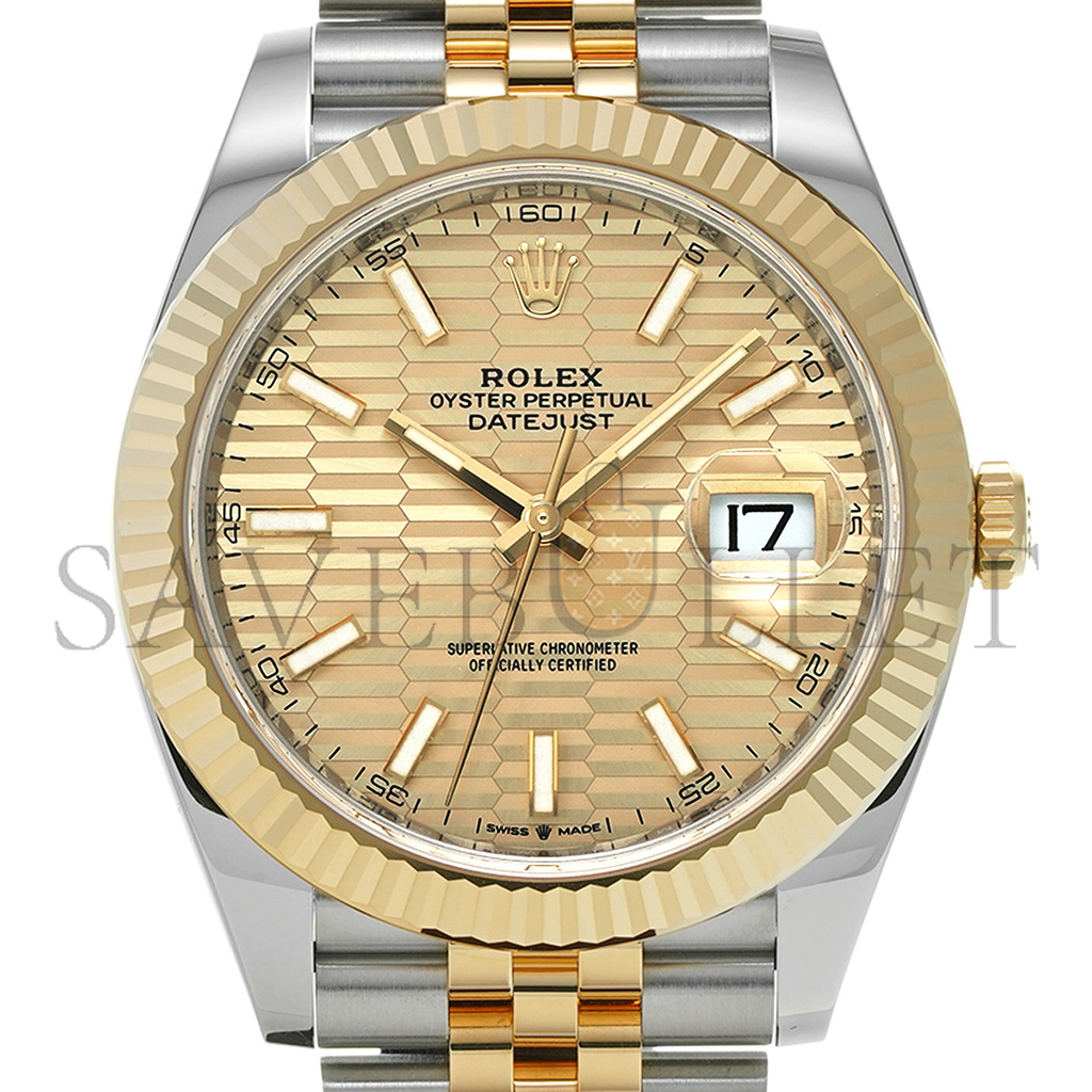 ROLEX DATEJUST SERIES 41MM WATCH 126333-0022