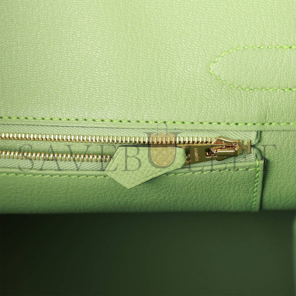 HERMES BIRKIN 30 VERT CRIQUET EPSOM GOLD HARDWARE (30cm)