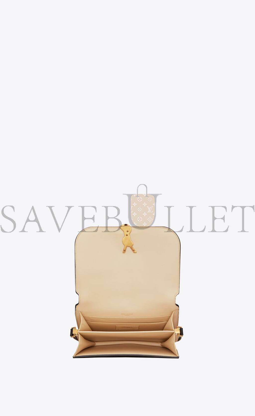 YSL SOLFERINO MEDIUM SUPPLE SATCHEL IN QUILTED NUBUCK SUEDE 733704AABR99289 (22*16*4cm)